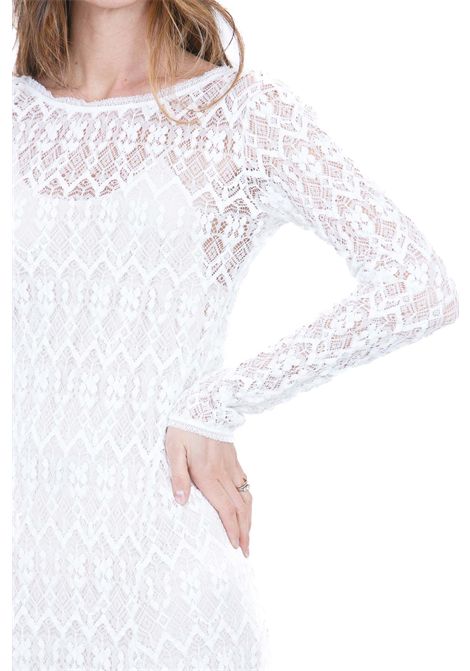 MANICHE LUNGHE CON SOTTOVESTE PIZZO FORTE FORTE | Abiti | 14896MYDRESS0005